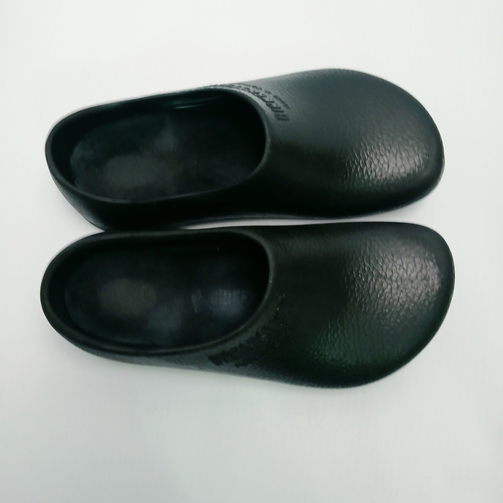 Birkenstock Super Birki Black Clogs Professional Work Shoes Womens 7 Mens 5 38 - Picture 8 of 15